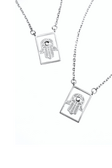 The Protector Silver Necklace