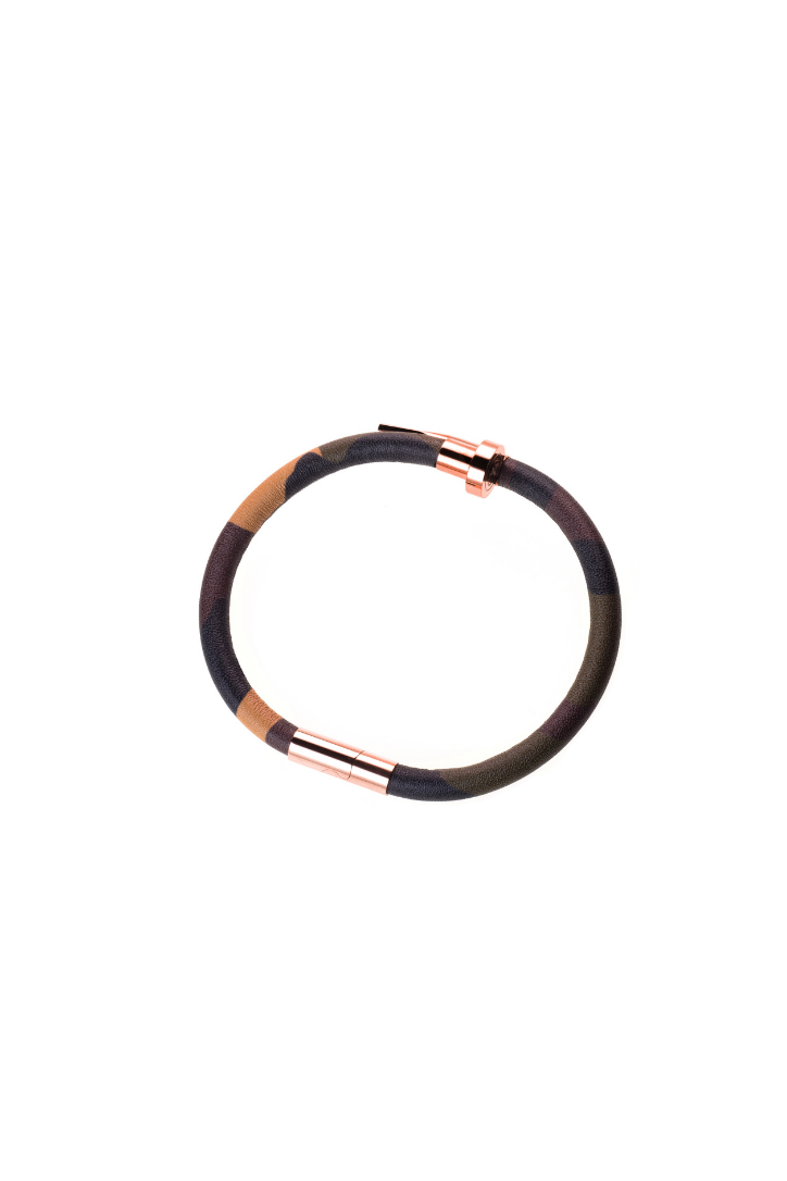 Camouflage Rose Gold Bracelet